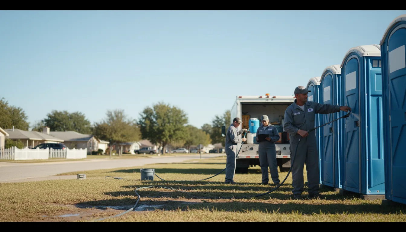 Long-Term Portable Toilet Rental in Beason, IL near me